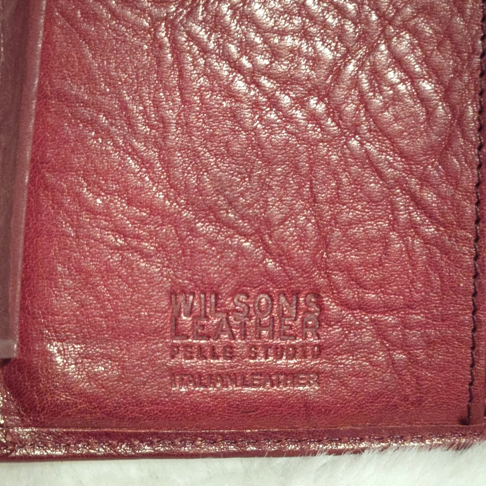 Vintage leather wallet